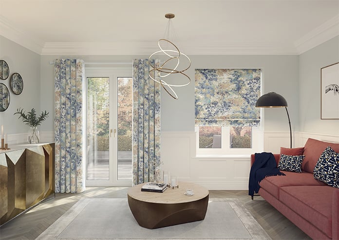 Ennerdale, Wedgewood - Twist&Fit Roman Blind - Image 9